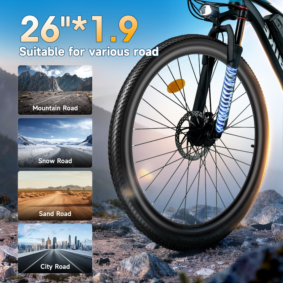 BroPath Q5 - Minimalist City Commuter E-Bike, Class 2 / 20 mph